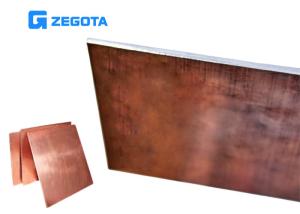 Wholesale 0.01-4.0mm Thickness Copper Clad Aluminum Sheet 260-320MPa Tensile Strength from china suppliers