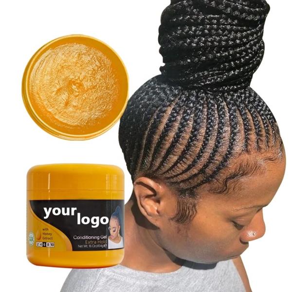 Extreme Hold Shine Jam Locs Braid Gel Tames Frizz and Smooths for High Shine