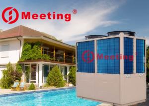 Wholesale Rose Gold Swimming Pool Heater For Pool Air To Water Heat Pump EVI 216KW from china suppliers