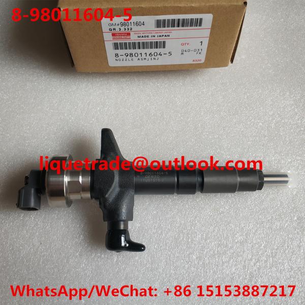 DENSO Common Rail INJECTOR 095000-6980 ISUZU 8-98011604-5 , 8980116045 , 8
