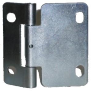 Wholesale Nayun Industrial Doors Parts Intermediate Hinge Galvanized / Ral 9010 from china suppliers
