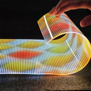 Wholesale Flexible Transparent Glass LED Film Screen Advertising Display LED Wall Panel Pantalla for Window from china suppliers
