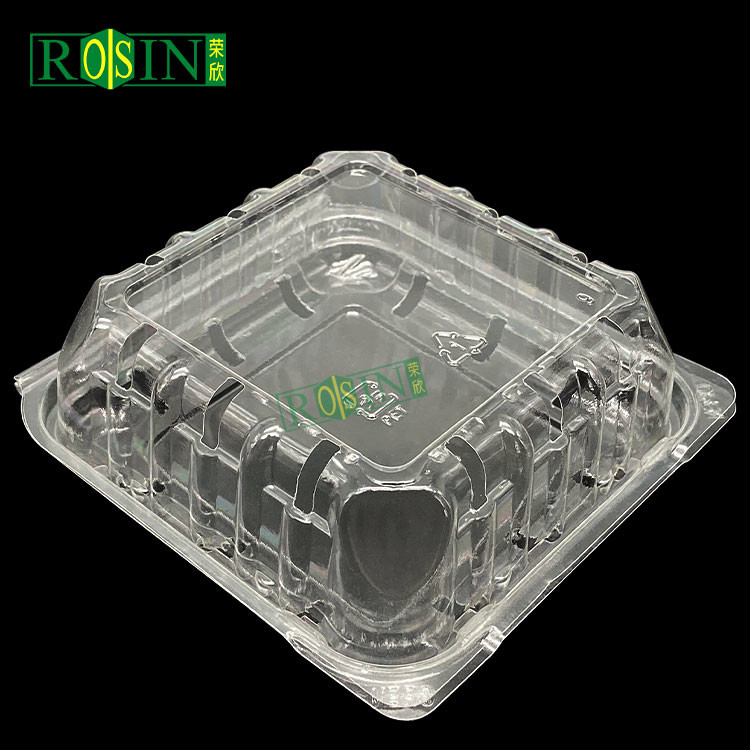 125G Thick Plastic Fruit Packaging Raspberry Blueberry Plastic Containers With Hole