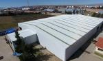 Portal Frame Modern Prefab Workshop High Degree Customization Construction