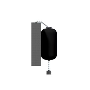 Wholesale 50kPa Submarine Fenders ISO17357-1:2014 BV Certificate Black Color For Berthing from china suppliers