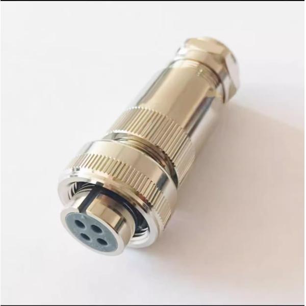 Waterproof Servo Motor Connector with Metal/Plastic Construction and Wide Operating Temperature -40℃ to +105℃ for Proportional Valves