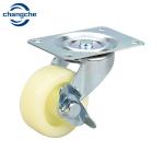 6 Inch Overall Height Heavy Duty Caster Wheels With Ball Bearing Gray Wheel