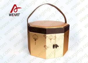 Wholesale Long Handled Decorative Gable Boxes , Christmas Cardboard Boxes With Lids ODM from china suppliers