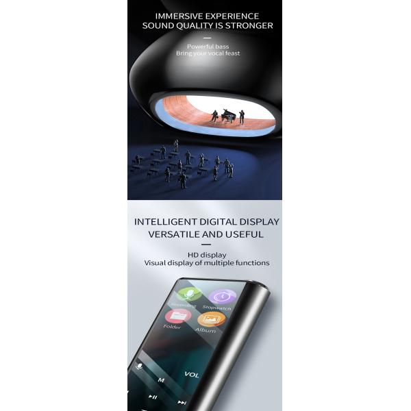 Q1 Wireless Bluetooth Earphone Earbuds Multi-Function MP3 Player Headset Ipx7 Waterproof 9d Tws Headphone (with 3500mAh Power Bank Charging Case)