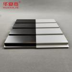 1.7kg/M Easy Installation PVC Slatwall Panels Indoor Decoration Material Garage