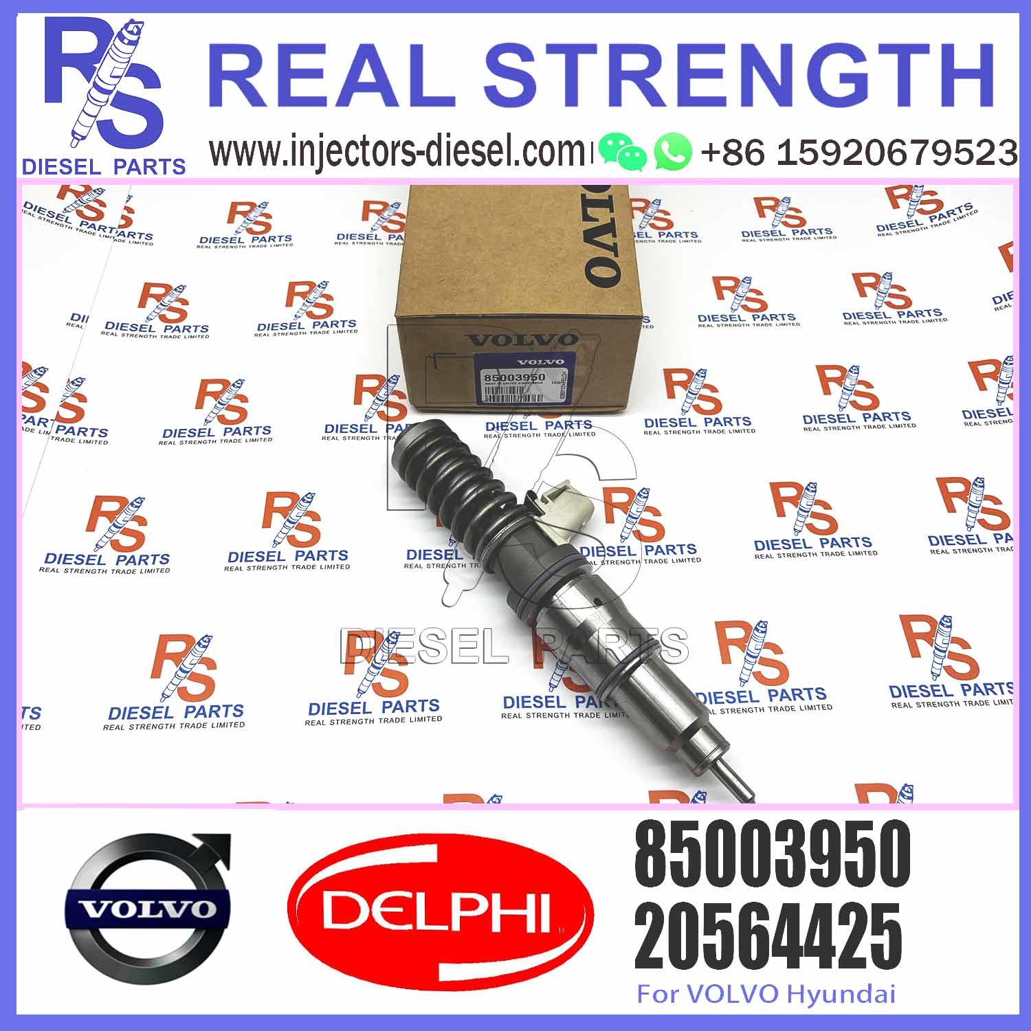 Diesel Fuel Injector BEBE4D11001 BEBE4D11101 BEBE4D11201 BEBE4D36001 BEBE4D41001 85003950 E3.18 for VOL-VO D16 3145
