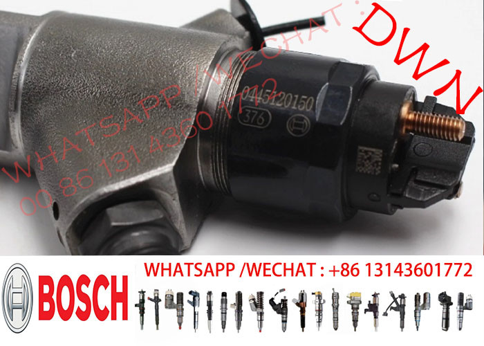BOSCH GENUINE BRAND NEW injector 0445120150 0445120244 0445120160 for WEI CHAI WP6 6.2 with OE Number 13024966