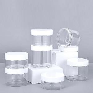 Wholesale Customizable Transparent Plastic Screw Top Jars from china suppliers