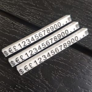 Wholesale 24 Alphabet Stick On Number Zero Tags For Retail Display And Jewelry Stand Combined from china suppliers