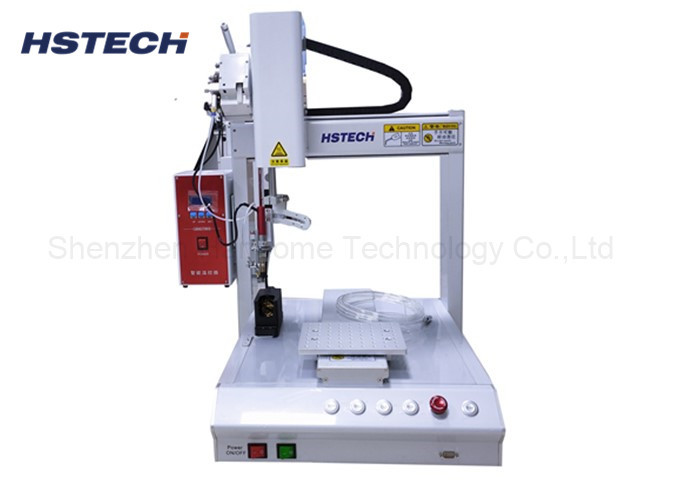 Hiwin Linear Guide Base Point Handheld LCD Automative Soldering Machine