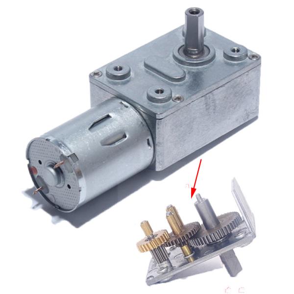 JGY370 DC Gear Motor 6V 12V 24V Speed Reduce 6/10/18/40/90/150/210rpm PWM