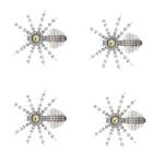 metal spider toy metal cnc machining part