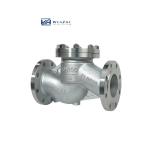 Flanged Lift Check Valve Silver Stainless Steel 304 316 316L PN16 PN25 PN40 PN64