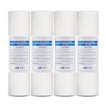 Household White Ionizer 1 Micron 5 Micron 20inch Melt Blown PP Sediment Filter