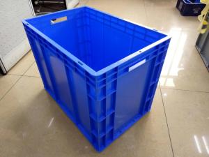Wholesale Virgin Polyethylene Blue 600*400 mm Euro Stacking Containers With Loading Capacity 40kg from china suppliers