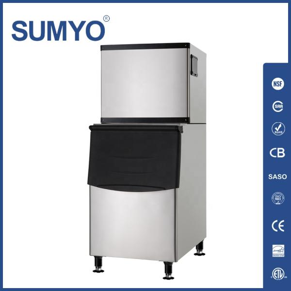 Commercial 191kg Automatic Block Ice Machine Home Business Refrigeration Equipment Fan Cooling ISO Certified Bar Application