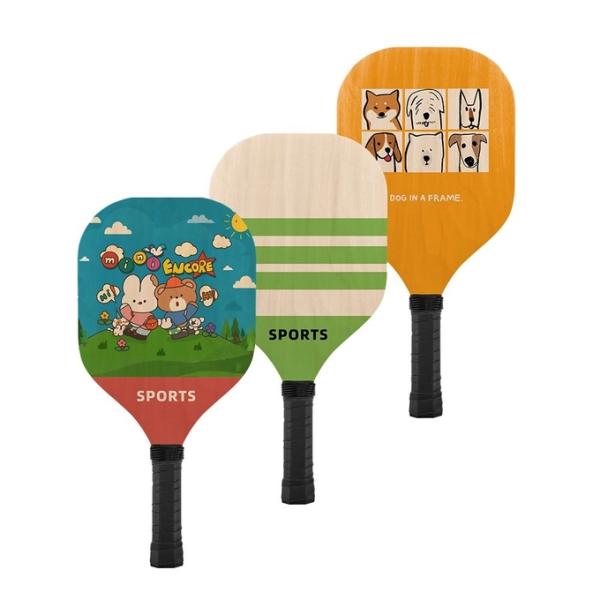 Custom Logo Double Sided Printed Plywood Pickleball Paddle Sublimation Blank Pickleball Paddles
