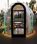 Prefab Cabin House Restaurant Home Transparent Bubble Glamping Bubble Dome Tent