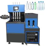 500ML PET Bottle Making Machine / Semi Automatic 4 Cavity / Small Plastic Bottle
