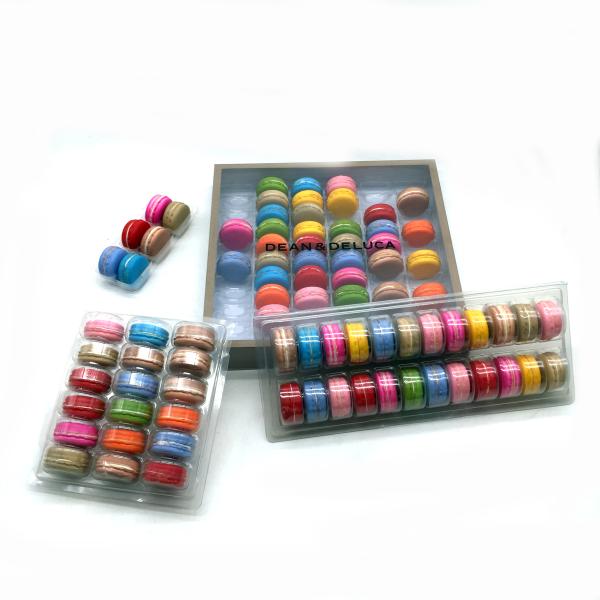 Bespoke macaron packaging tray blister package
