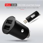 4.8A Dual USB CAR CHARGER Universal Compatible HOCO USB CAR CHARGER for all
