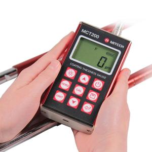 High Accuracy Probes Thickness Coating Gauge With Measuring Status Indicator