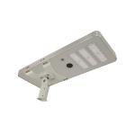 All In One Solar Street Courtyard Light Manufacturer Round Corner 3 Heads 150W