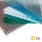 Anti UV Twin Wall 6mm Polycarbonate Hollow Sheet