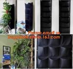 Garden Vertical Planter Multi Pocket Wall Mount Living Growing Bag Felt Indoor