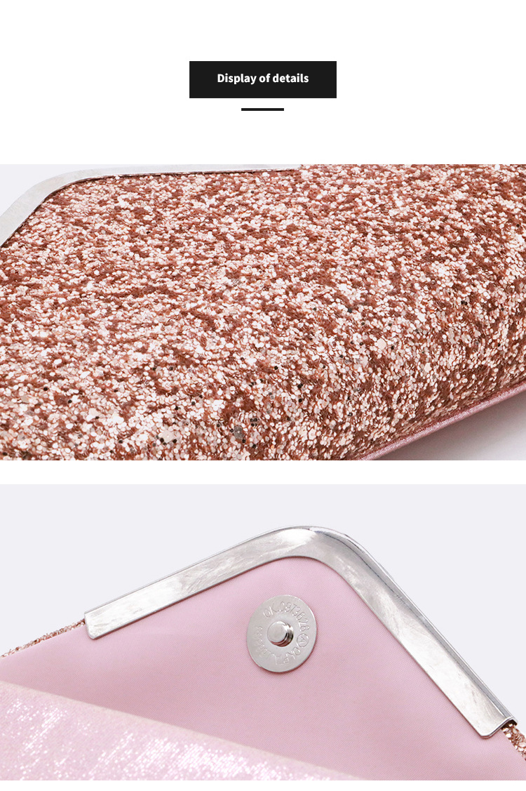 Elegant and Chic PVC Wallet Clutch Bag Crystal Bling Handbag for Women's Fashion