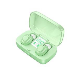 Wholesale Trending Mini Binaural Earphones LED Display TWS Wireless Headset Stereo Earbud with Charging Box Cell Phone Headphone from china suppliers
