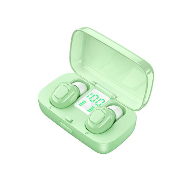 Trending Mini Binaural Earphones LED Display TWS Wireless Headset Stereo Earbud