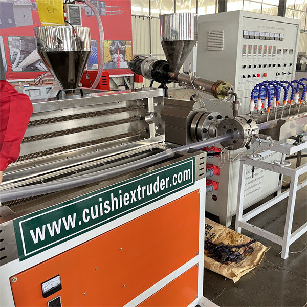 Easy Operation PVC Suction Hose Machine Braided Pipe Extruder Machine