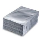 Silver Food Grade Autoclave Vacuum Heat Sealable Plain Aluminum Foil Mylar Bag