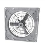 Low Noise Electric Greenhouse Square Ventilation Fan Mounting With LED Light