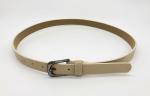 FK12098 Matte PU Leather Belt , Womens Fashion Belts With 2.2cm Width