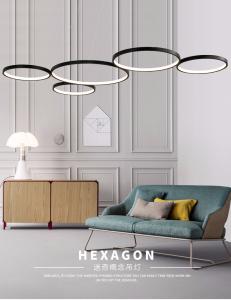Wholesale Aluminum lamp body simple, warm, two color, fantastic concept Chandelier from china suppliers