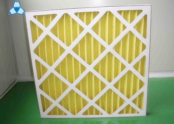 Quality Yellow Paper Pre Air Filter For Medium - Efficiency Filters Or Hepa Filters for sale