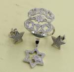 Star Earring Stud Twinkling Star 925 Sterling Silver Stud Earrings For Everyday