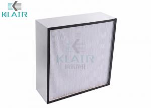 Wholesale H13 / H14 Hepa Air Filter 125% Rated Air Flow With Aluminum Frame from china suppliers