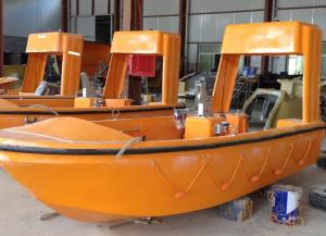 China FRP rescue boat with outboard engine hot sales on sale