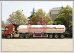 ASME Standard Aluminum LPG Tank Trailer Durable Long Life Span Large Sized