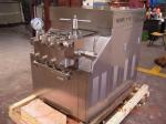 Industrial Electric Two Stage Gear Box Milk Homogenizer Machine 3000L/H 22 KW