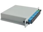PLC Fiber Splitter 1x8 SC UPC 55/50 Operating Temperature -40℃~+85℃