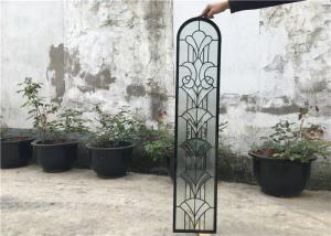 Wholesale Window Door Flat Clear Beveled Glass , Pattern Custom Beveled Glass Panels from china suppliers